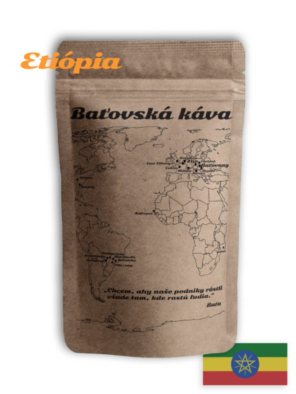 Káva Etiópia Yirgacheffe