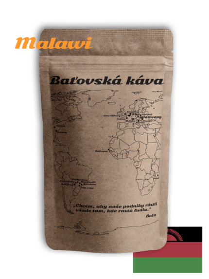 Malawi zrnková káva